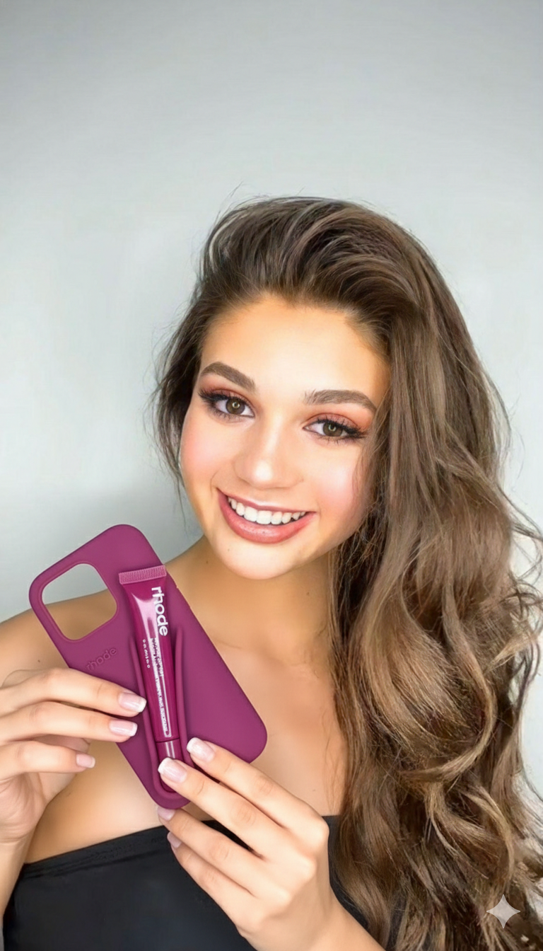 Protectors Para Celular con Lip gloss holder slot